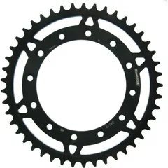 Steel-Rear Sprocket / Chain Wheel Supersprox 520/45t black 10304-45