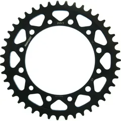 Steel-Rear Sprocket / Chain Wheel Supersprox 520/43t black 10501-43