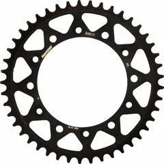 Steel-Rear Sprocket / Chain Wheel Supersprox 520/45t black 10501-45