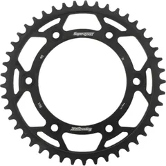 Steel-Rear Sprocket / Chain Wheel Supersprox 520/45t black 40301-45