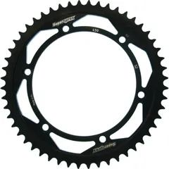 Steel-Rear Sprocket / Chain Wheel Supersprox 428/52t black 16207-52