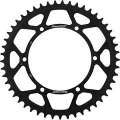 Steel-Rear Sprocket / Chain Wheel Supersprox 520/49t black 16204-49