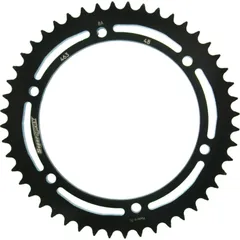 Steel-Rear Sprocket / Chain Wheel Supersprox 428/48t black 16203-48