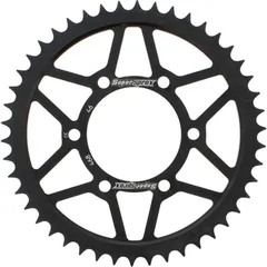 Steel-Rear Sprocket / Chain Wheel Supersprox 428/46t black 30468-46