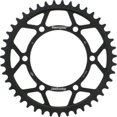 Steel-Rear Sprocket / Chain Wheel Supersprox 525/43t black 12810-43