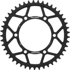 Steel-Rear Sprocket / Chain Wheel Supersprox 525/45t black 12810-45