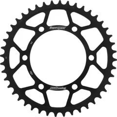 Steel-Rear Sprocket / Chain Wheel Supersprox 520/44t black 16500-44