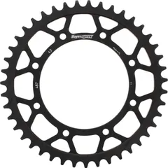 Steel-Rear Sprocket / Chain Wheel Supersprox 520/43t black 16600-43