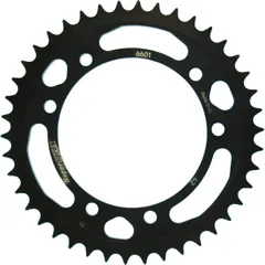 Steel-Rear Sprocket / Chain Wheel Supersprox 420/42t black 36601-42