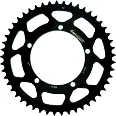 Steel-Rear Sprocket / Chain Wheel Supersprox 428/49t black 92110-49