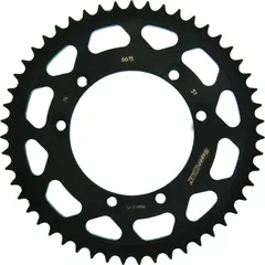 Steel-Rear Sprocket / Chain Wheel Supersprox 420/51t black 92115-51