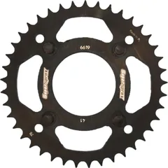 Steel-Rear Sprocket / Chain Wheel Supersprox 428/41t black 92208-41