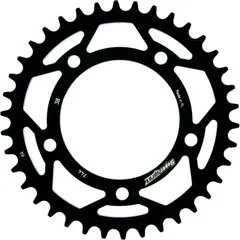 Steel-Rear Sprocket / Chain Wheel Supersprox 525/38t black 50614-38