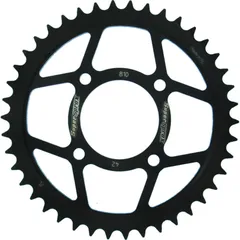 Steel-Rear Sprocket / Chain Wheel Supersprox 428/42t black 14201-42