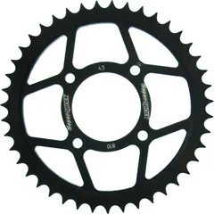 Steel-Rear Sprocket / Chain Wheel Supersprox 428/43t black 14201-43