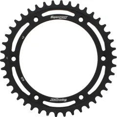 Steel-Rear Sprocket / Chain Wheel Supersprox 520/42t black 14501-42