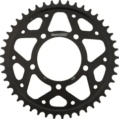 Steel-Rear Sprocket / Chain Wheel Supersprox 530/45t black 14601-45