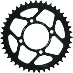 Steel-Rear Sprocket / Chain Wheel Supersprox 428/43t black 12200-43