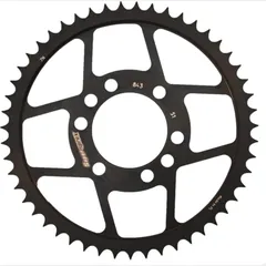 Steel-Rear Sprocket / Chain Wheel Supersprox 428/51t black 12204-51