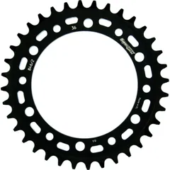 Steel-Rear Sprocket / Chain Wheel Supersprox 520/36t black 10330-36