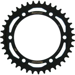 Steel-Rear Sprocket / Chain Wheel Supersprox 530/39t black 12801-39