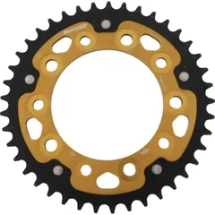 Stealth-Rear Sprocket / Chain Wheel Supersprox 525/41t gold