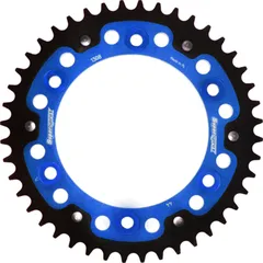 Stealth-Rear Sprocket / Chain Wheel Supersprox 520/44t blue 11618B44