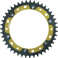 Stealth-Rear Sprocket / Chain Wheel Supersprox 530/43t gold 10609S43