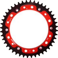 Stealth-Rear Sprocket / Chain Wheel Supersprox 530/44t red 10609R44