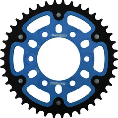 Stealth-Rear Sprocket / Chain Wheel Supersprox 525/42t blue 16610B42