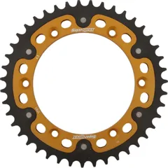 Stealth-Rear Sprocket / Chain Wheel Supersprox 525/43t gold 14506S43