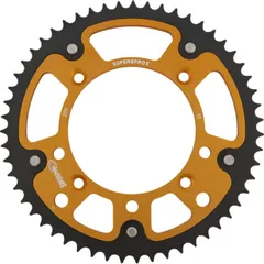 Stealth-Rear Sprocket / Chain Wheel Supersprox 420/55t gold
