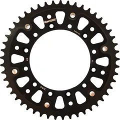 Stealth-Rear Sprocket / Chain Wheel Supersprox 520/49t black 10304K49