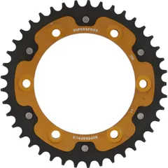 Stealth-Rear Sprocket / Chain Wheel Supersprox 525/41t gold 12606S41