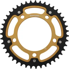 Stealth-Rear Sprocket / Chain Wheel Supersprox 530/43t gold