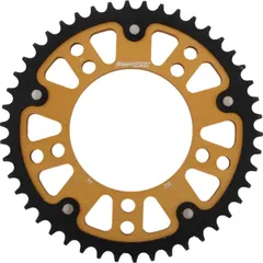 Stealth-Rear Sprocket / Chain Wheel Supersprox 530/46t gold