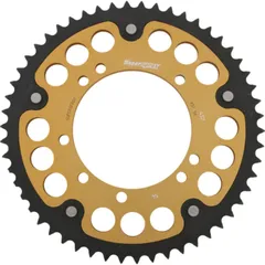 Stealth-Rear Sprocket / Chain Wheel Supersprox 420/54t gold 16104S54