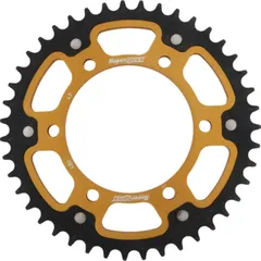 Stealth-Rear Sprocket / Chain Wheel Supersprox 525/43t gold 12810S43