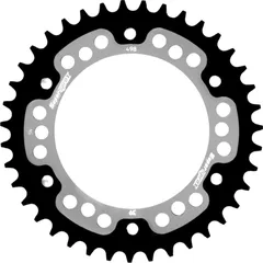 Stealth-Rear Sprocket / Chain Wheel Supersprox 525/39t silver