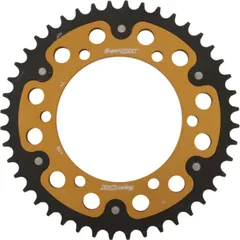 Stealth-Rear Sprocket / Chain Wheel Supersprox 525/44t gold 16605S44