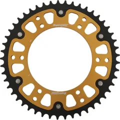 Stealth-Rear Sprocket / Chain Wheel Supersprox 520/49t gold 35304S49