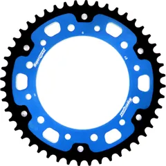 Stealth-Rear Sprocket / Chain Wheel Supersprox 525/48t blue 35305B48