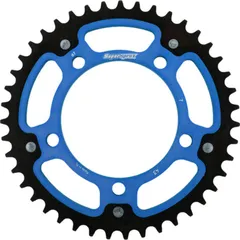 Stealth-Rear Sprocket / Chain Wheel Supersprox 525/43t blue 35700B43