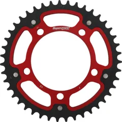 Stealth-Rear Sprocket / Chain Wheel Supersprox 525/43t red 35700R43