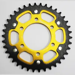 Stealth-Rear Sprocket / Chain Wheel Supersprox 525/38t gold 92666S38