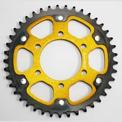 Stealth-Rear Sprocket / Chain Wheel Supersprox 525/41t gold 92666S41