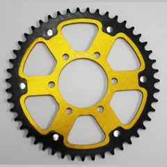 Stealth-Rear Sprocket / Chain Wheel Supersprox 525/47t gold 92666S47