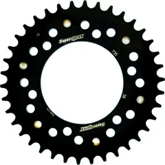 Stealth-Rear Sprocket / Chain Wheel Supersprox 520/38t black 50602K38