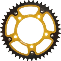Stealth-Rear Sprocket / Chain Wheel Supersprox 520/44t gold 50613S44