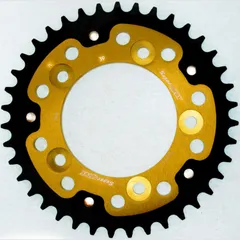 Stealth-Rear Sprocket / Chain Wheel Supersprox 525/39t gold 50614S39